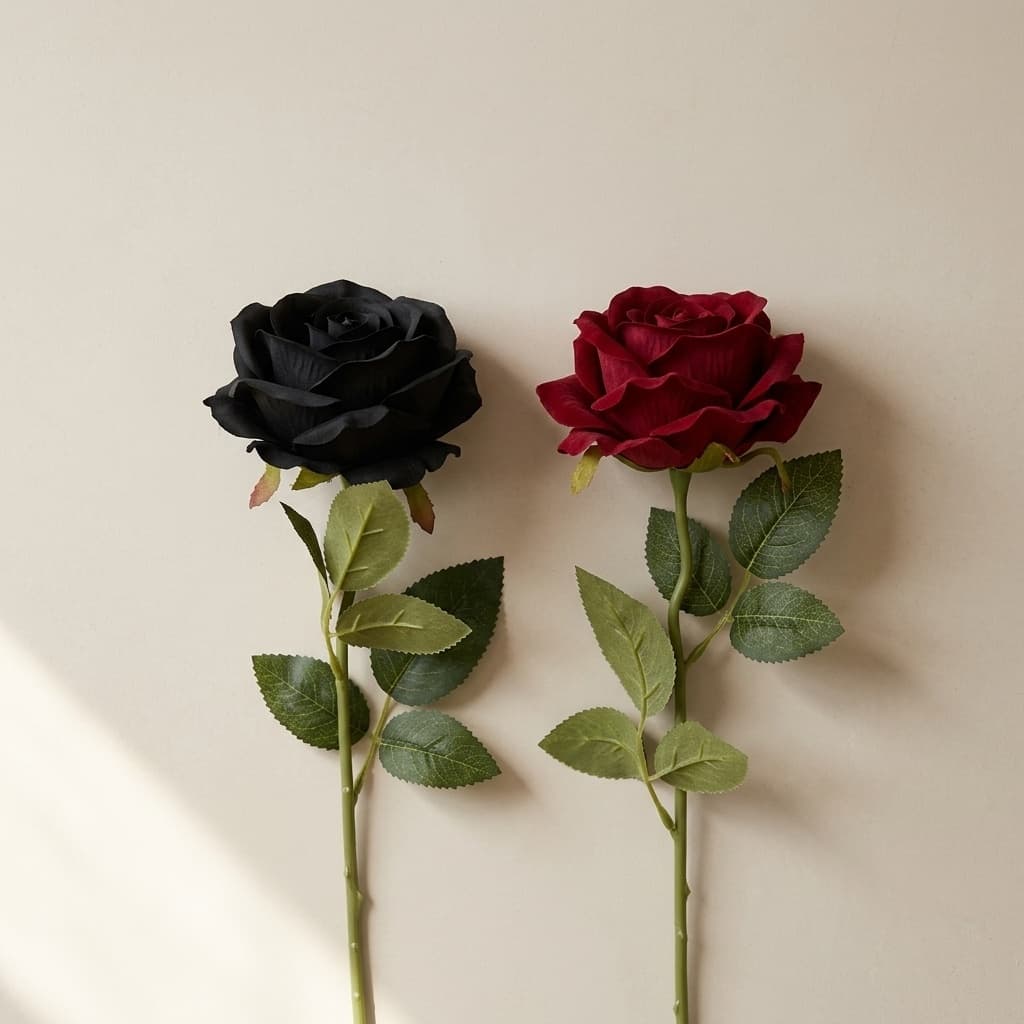 Single Velvet Rose Large (Red)