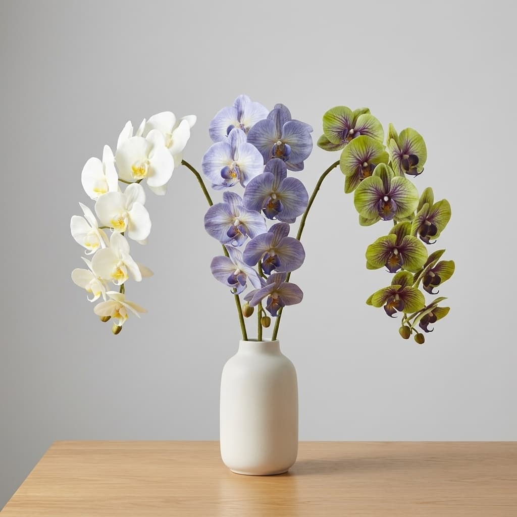 Hand-Touch Phalaenopsis L1192 COLOR WHITE
