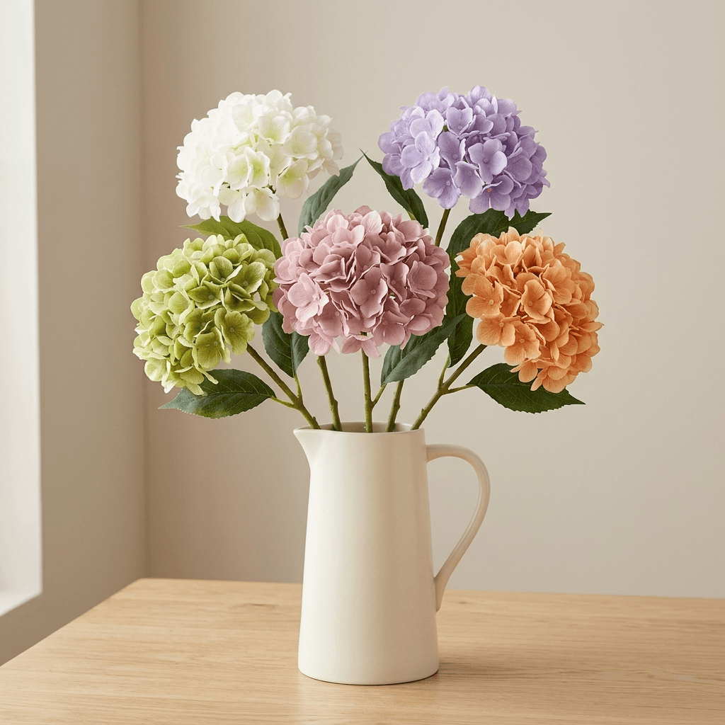 Flower Stem 0016-4 5-Color YELLOW